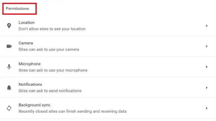 How to Manage Website Permission in Chrome 13