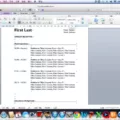 How To Write A Resume On A Macbook 7