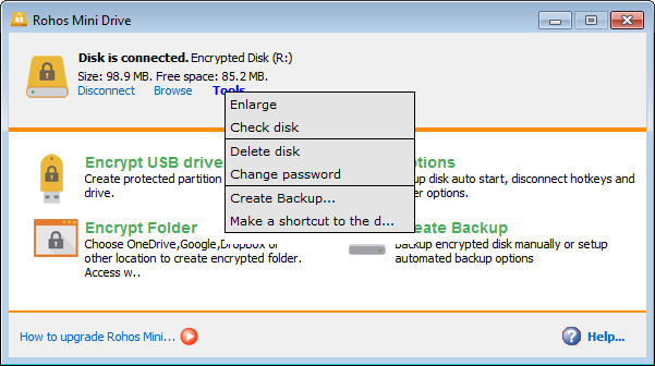 How to Secure Your Data with Rohos Mini Drive 2 How to Secure Your Data with Rohos Mini Drive 1