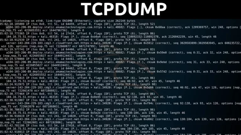 Network Analysis: Your Guide to the Tcpdump Cheatsheet 1