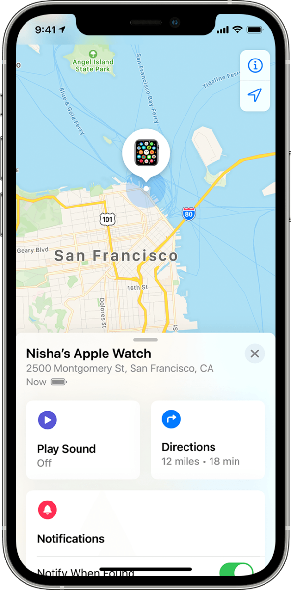 How To Turn On Find My Watch On iPhone 1