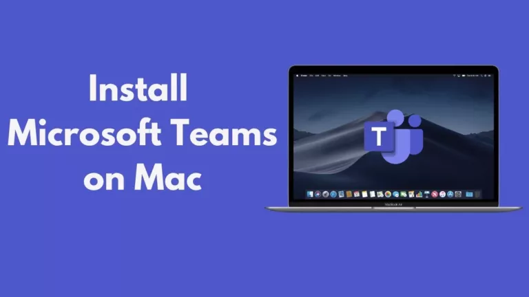 How To Use Microsoft Teams On Macbook Air 7