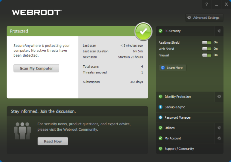 A Comprehensive Review of Webroot Secureanywhere Antivirus 19