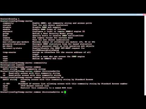 What is an SNMP Community String? 2 What is an SNMP Community String? 1