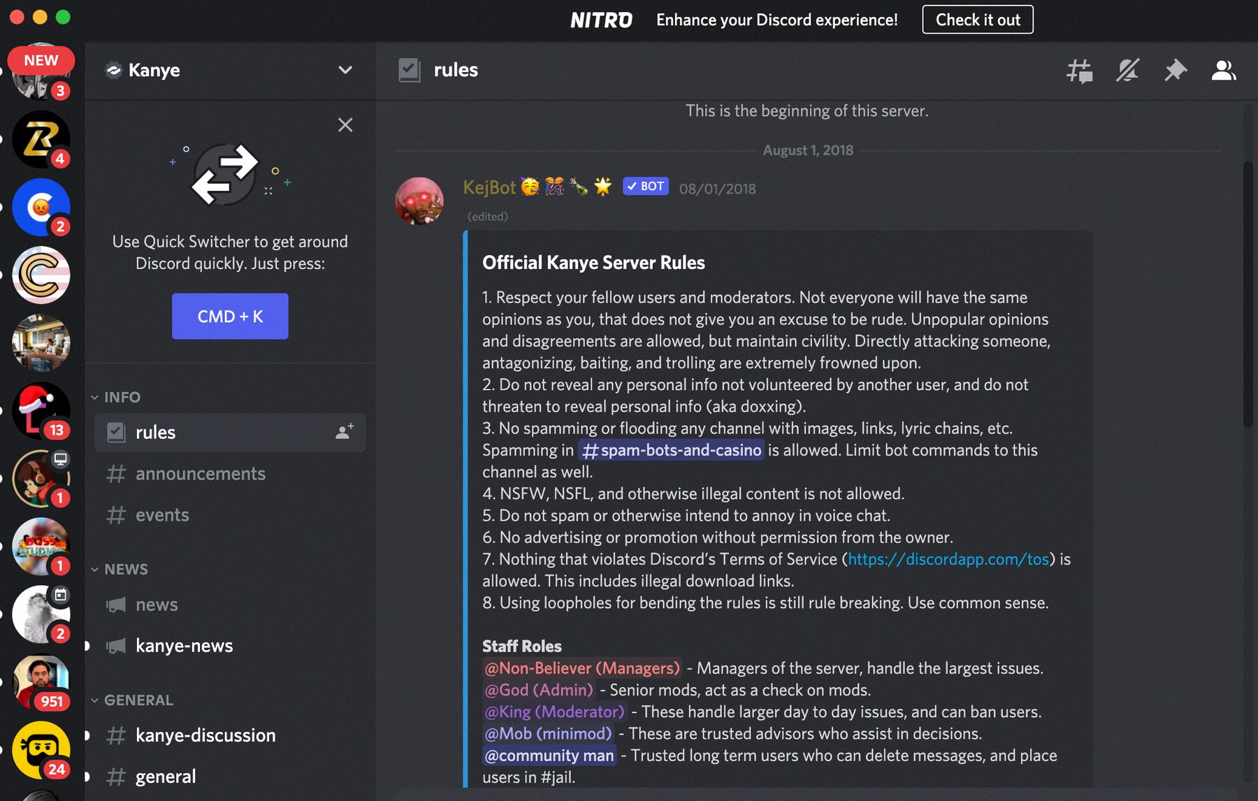 how to get unbanned from discord server