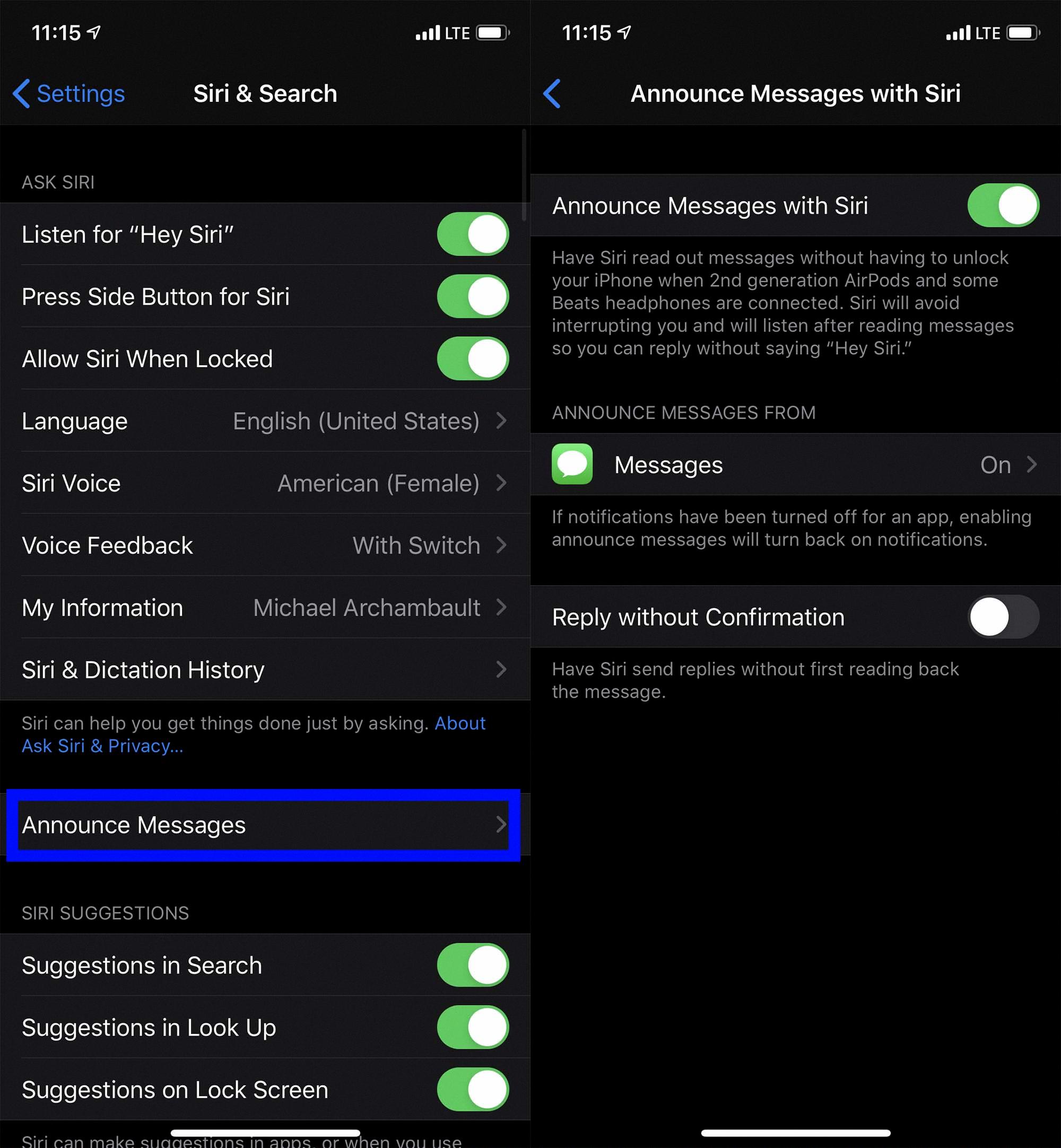 How To Turn Off Voice Reading Text Messages On iPhone 11