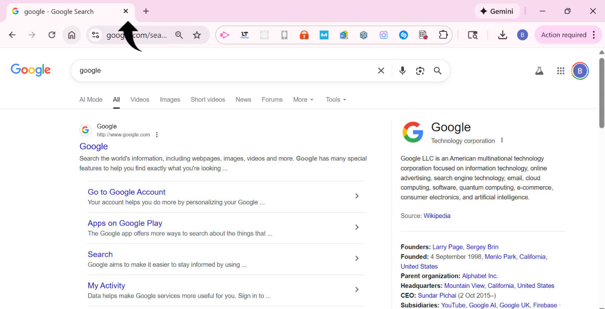 How To Close A Page on Your Browser 2 Close the Current Tab With the Fastest Method (Desktop)