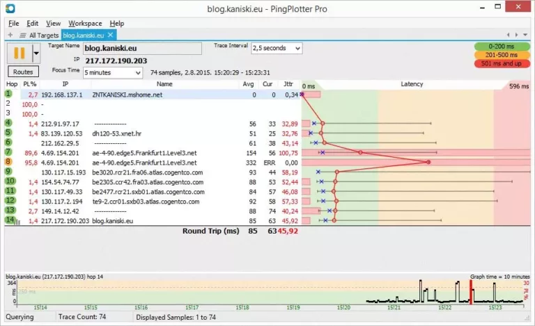 A Comprehensive Review of PingPlotter Tool in 2023 5