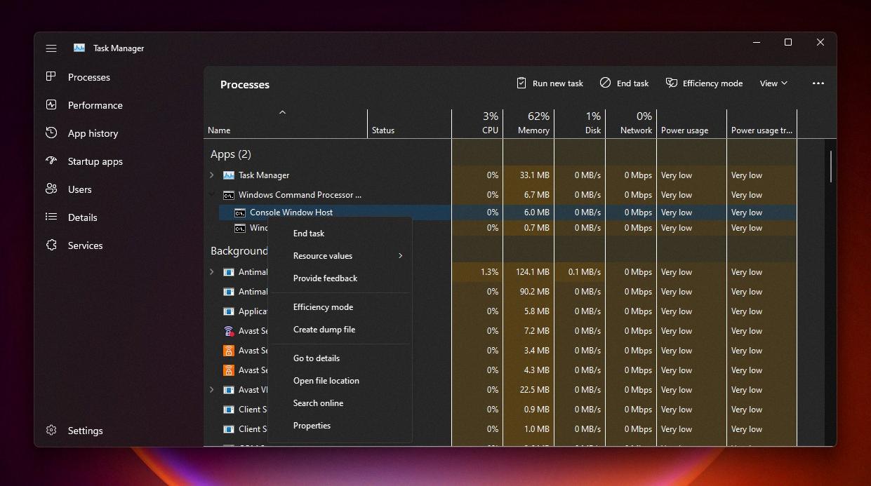 software tool to see applications running