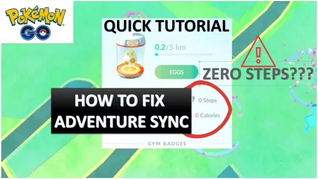 Troubleshooting Adventure Sync Issues in Pokémon Go 1
