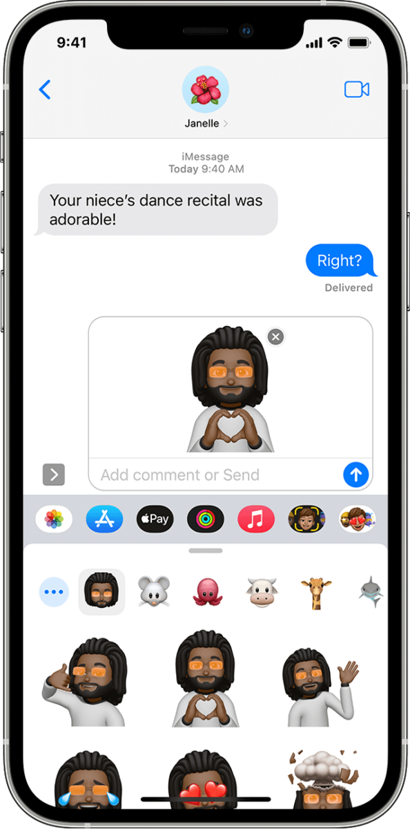 How to Find and Use Your Avatar on iPhone? 2 How to Find and Use Your Avatar on iPhone? 1