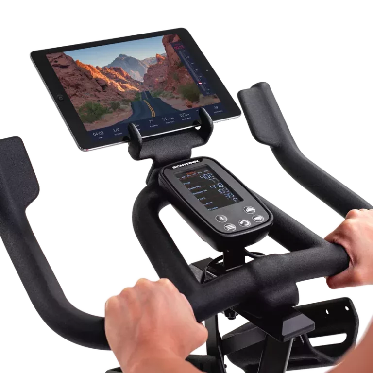 Where is the Echelon Button On The Bike Console? 9