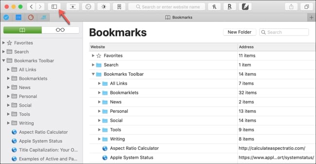 How to Easily Find and Manage Your Bookmarks in Safari? 1