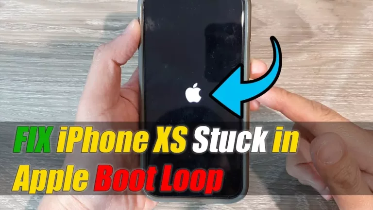 How to Fix Infinite Boot Loop on Your iPhone XS 11