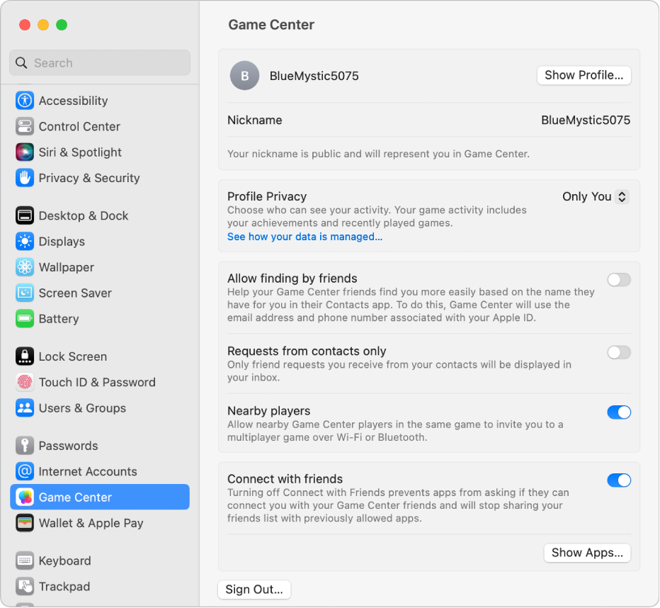 How to Set Up Game Center on Your MacBook? 2 How to Set Up Game Center on Your MacBook? 1