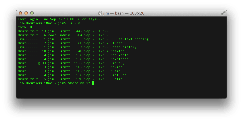 How to Open and Use the Mac Command Line? 2 How to Open and Use the Mac Command Line? 1