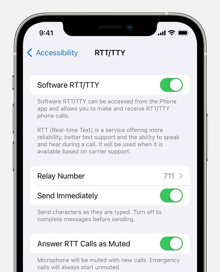 How to Use Real-Time Text (RTT) on Your iPhone? 3