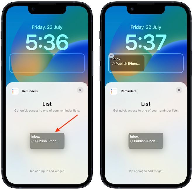 How to Show Reminders On Phone Lock Screen? 1