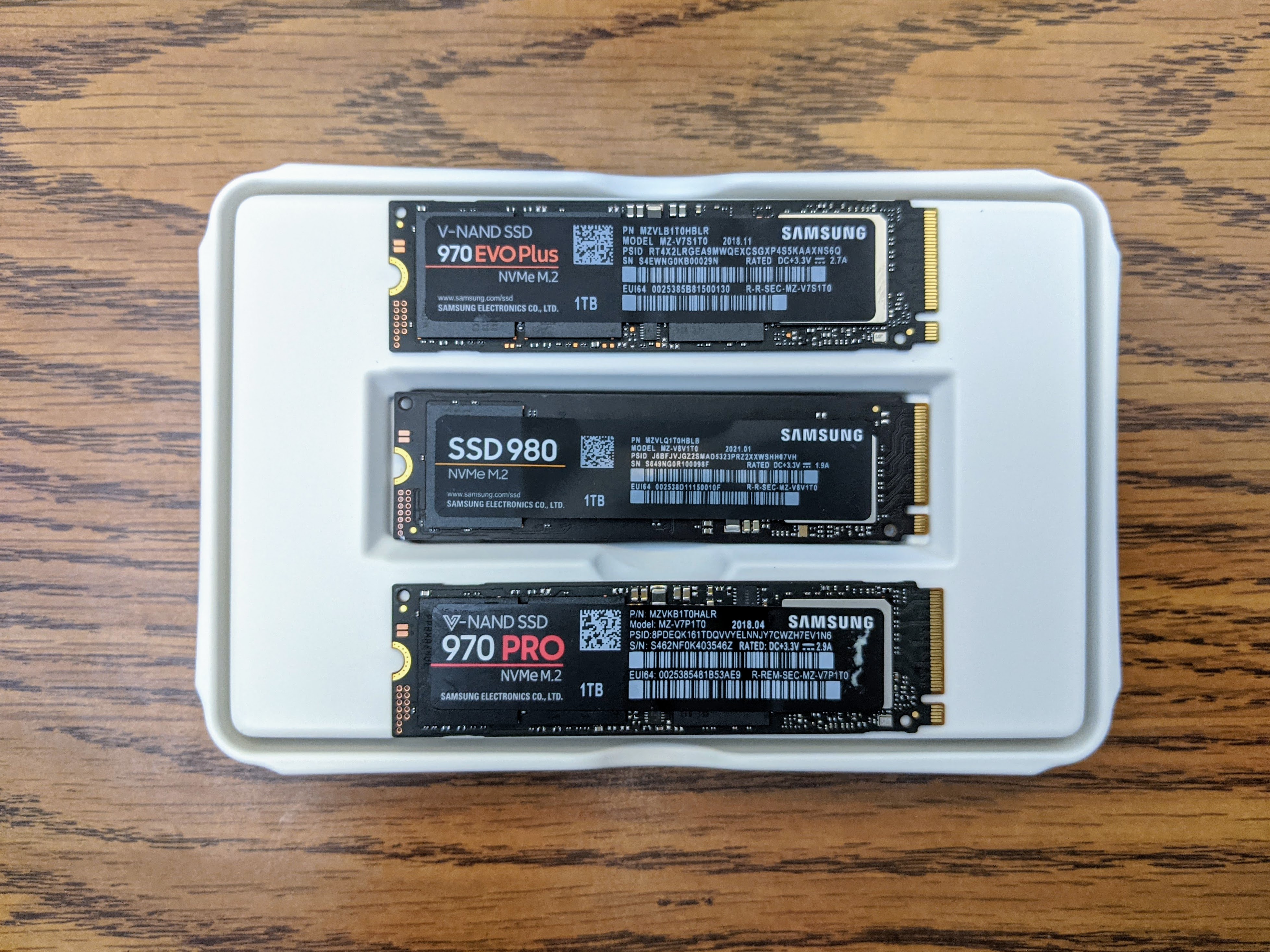 A Comparison of Samsung 980 and 970 EVO Plus 9
