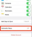 How to Set Up Out-of-Office Auto-Reply in Outlook on iPhone 11