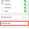 How to Set Up Out-of-Office Auto-Reply in Outlook on iPhone 17