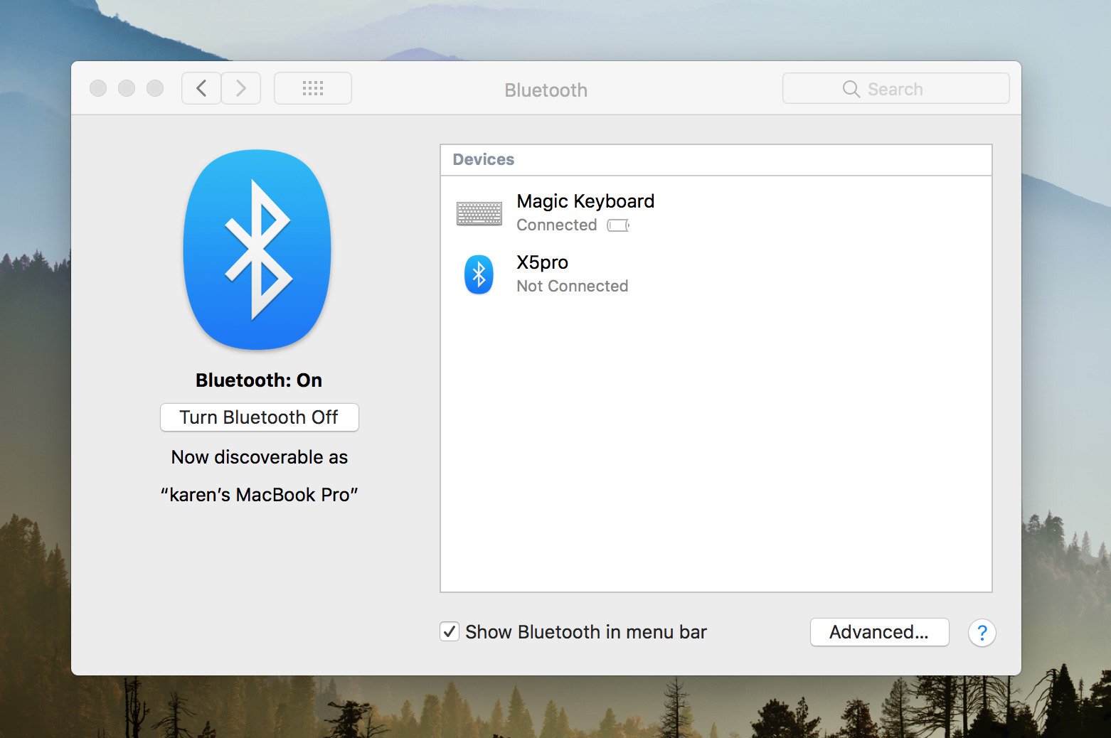 How to Turn On Bluetooth on Mac without Using a Mouse? 2 How to Turn On Bluetooth on Mac without Using a Mouse? 1