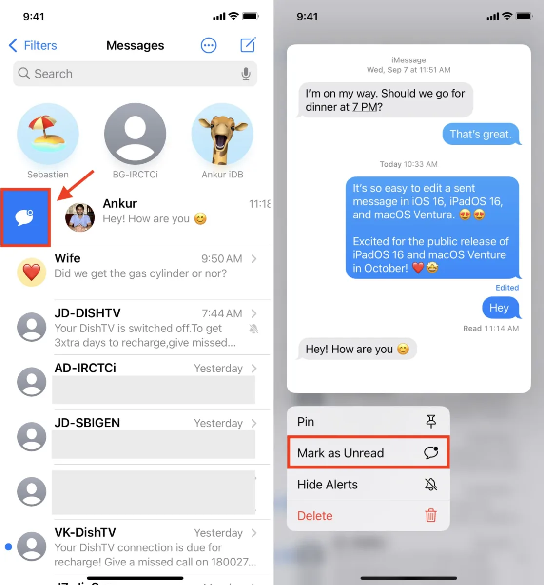 How to Manage Your Unread Text Messages on iPhone? 1