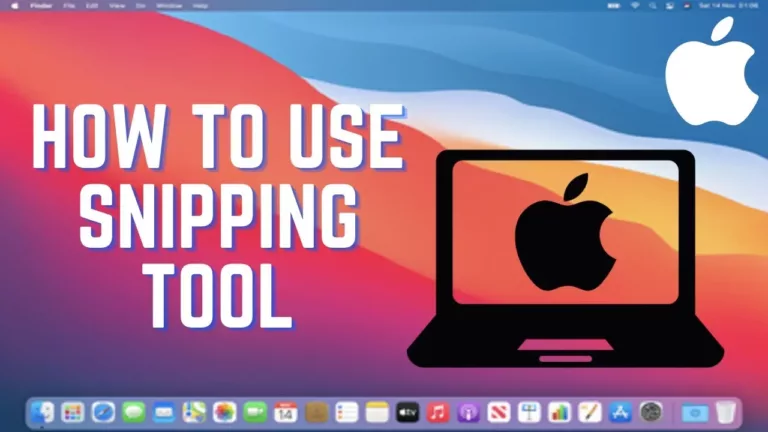 How to Use Snipping Tool on Mac Air? 3