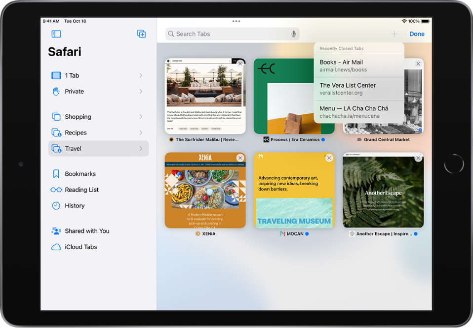How to Close Windows in Safari for iPad? 2 How to Close Windows in Safari for iPad? 1