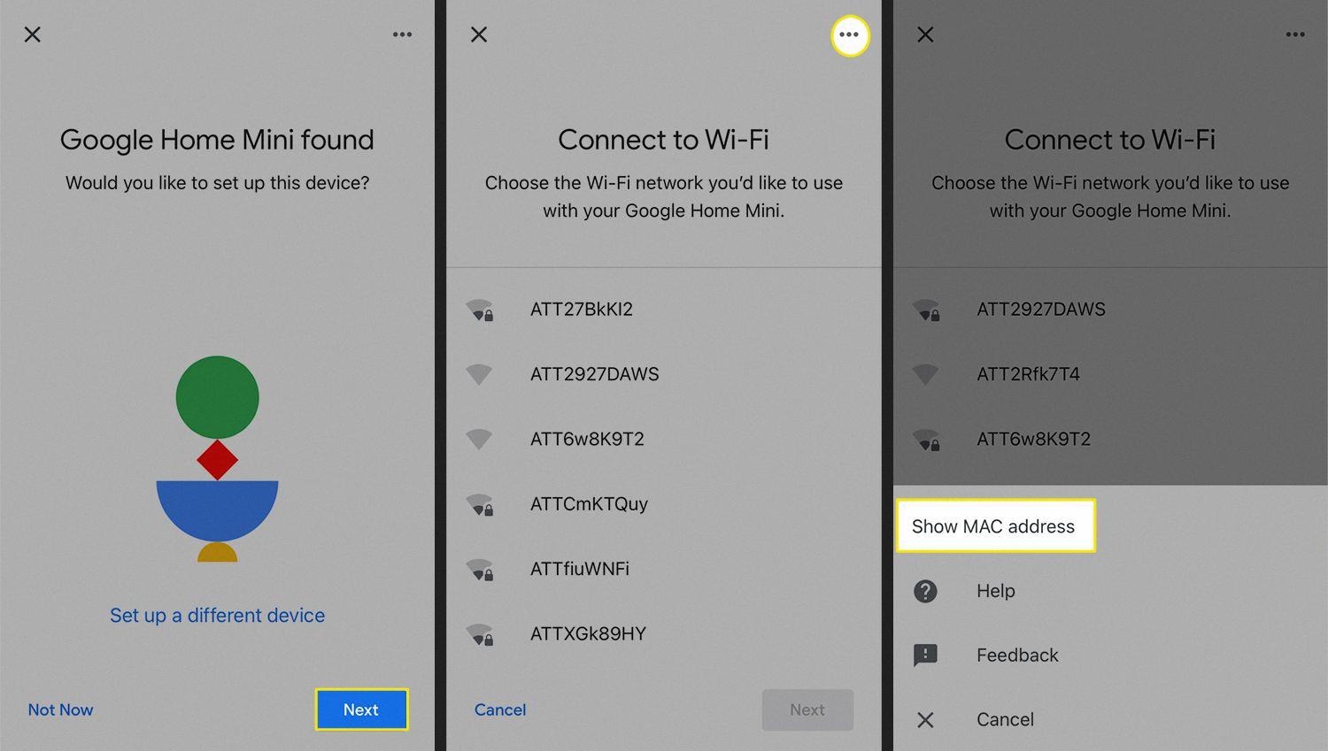 google home mini not connecting to wifi