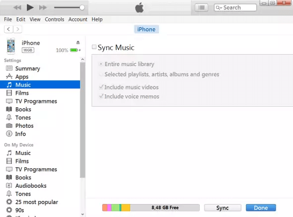 Solving the iPhone XR Sync Issue with iTunes 2 Solving the iPhone XR Sync Issue with iTunes 1