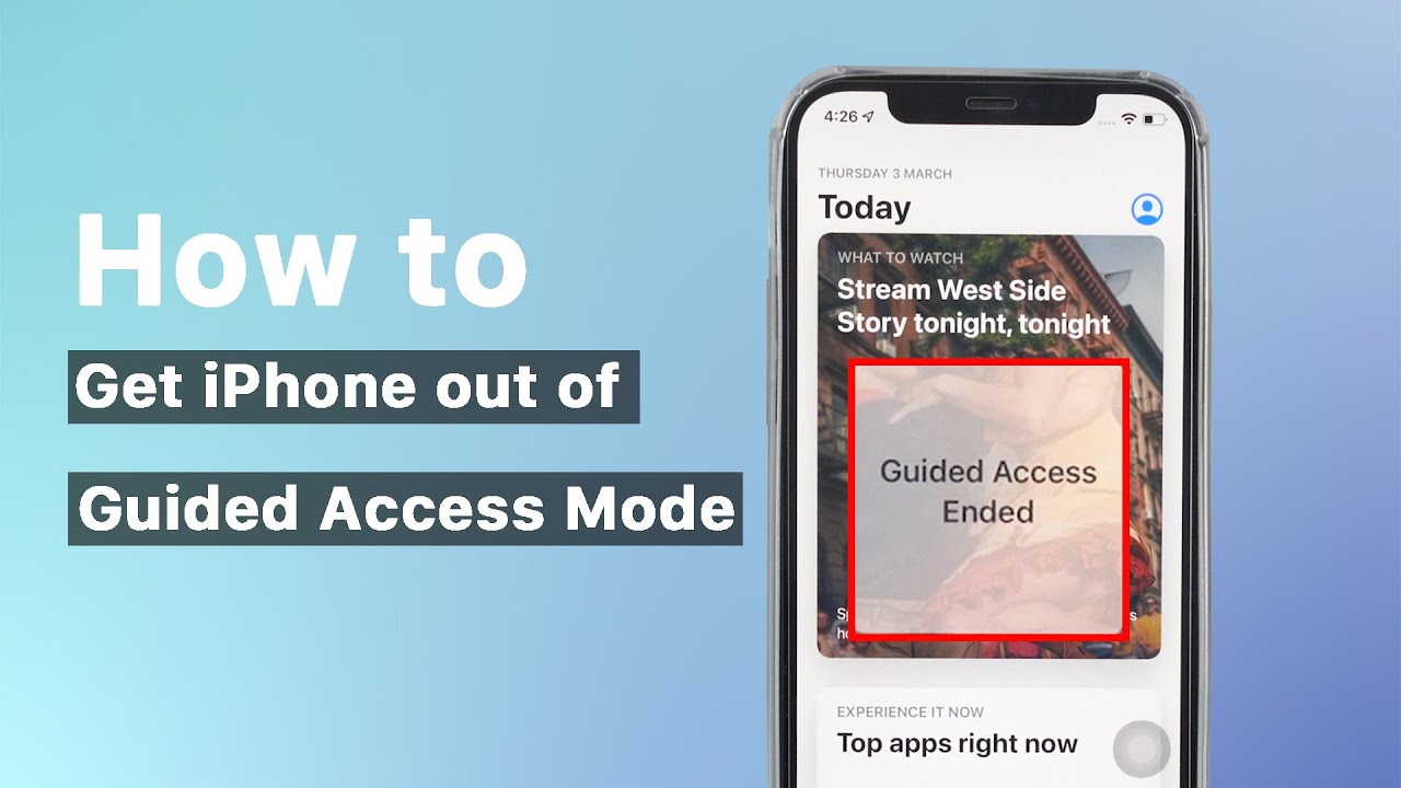 How to Fix an iPhone X Stuck in Guided Access Mode 1