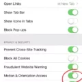 How to Enable Motion and Orientation Access on Your iPhone? 13