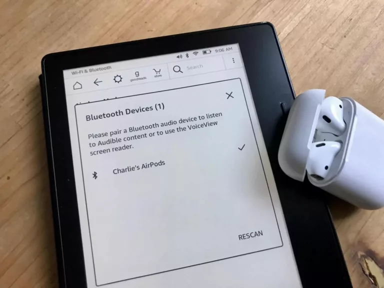 How to Easily Pair AirPods with Your Kindle Paperwhite 15