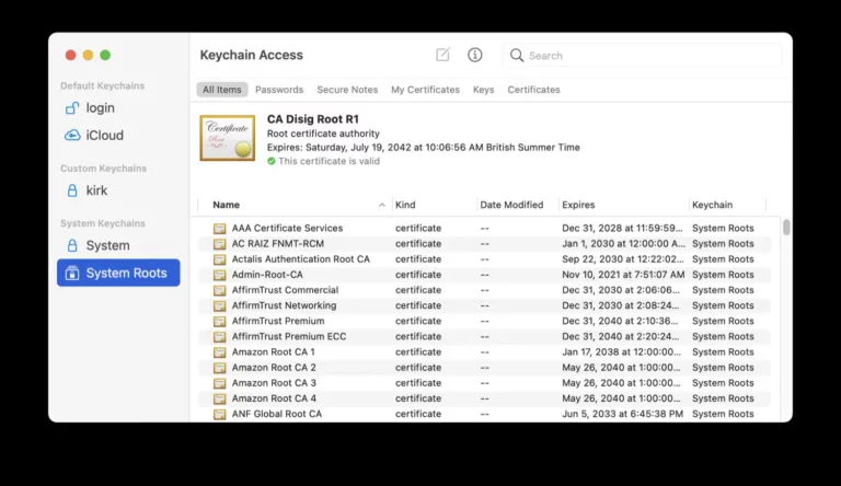 How to Print Your Keychain Passwords? 3