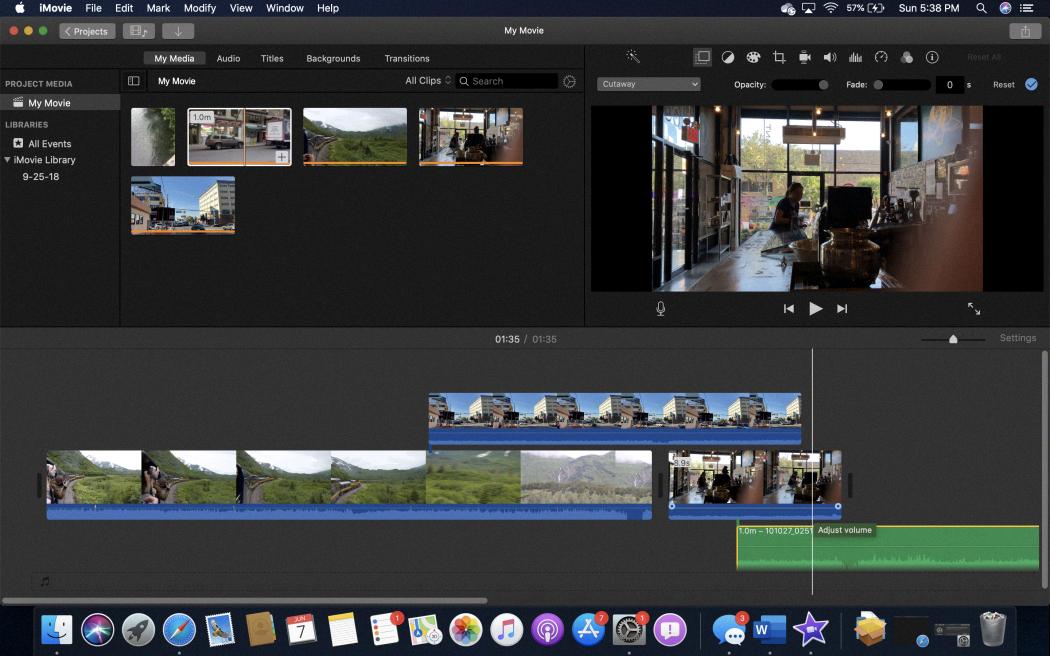 How to Reverse Videos in iMovie? 1