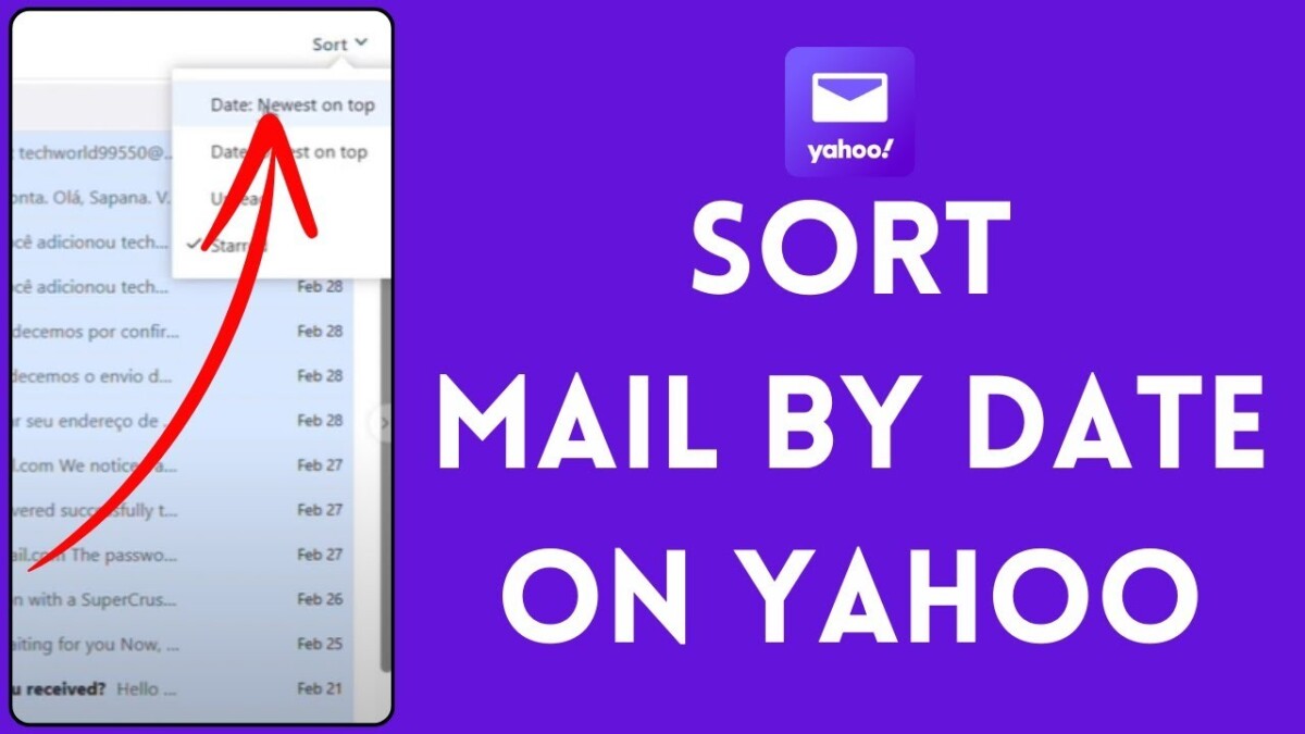 How To Sort Yahoo Mail By Date 2 How To Sort Yahoo Mail By Date 1