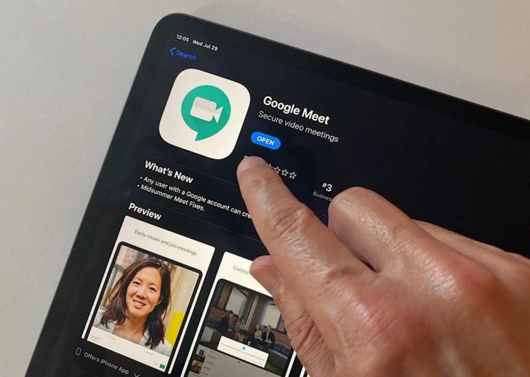 How To Record Google Meet Video Call On iPad 11