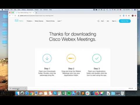 How to Download Webex On Mac 1
