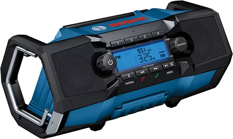 Enjoy Music Anywhere with Bosch's 18V Bluetooth Jobsite Radio 15