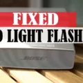 Troubleshooting Bose SoundLink Mini Red Light Flashing 13