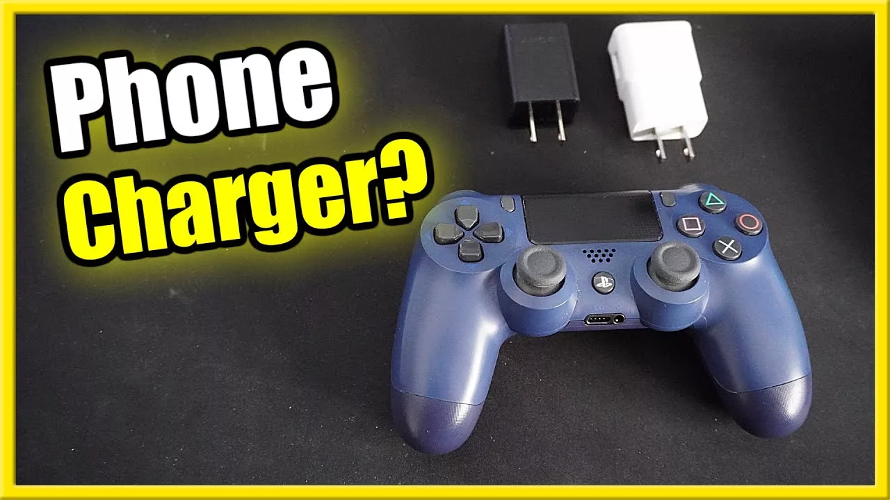 How to Charge Your PS4 Controller with a Phone Charger? DeviceMAG