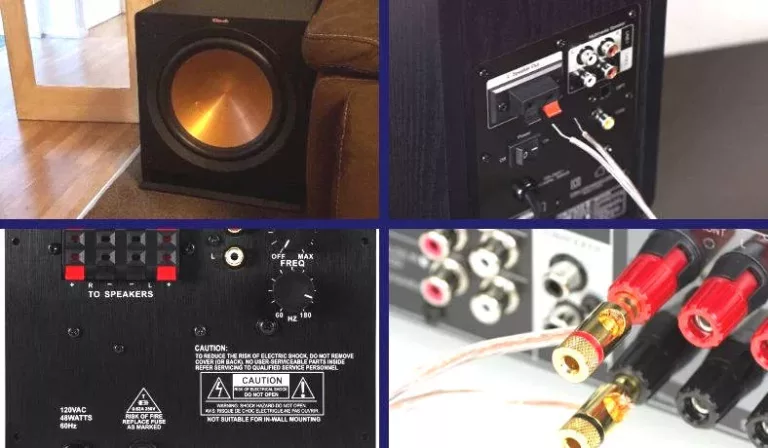 How to Connect Subwoofer to Receiver? 5