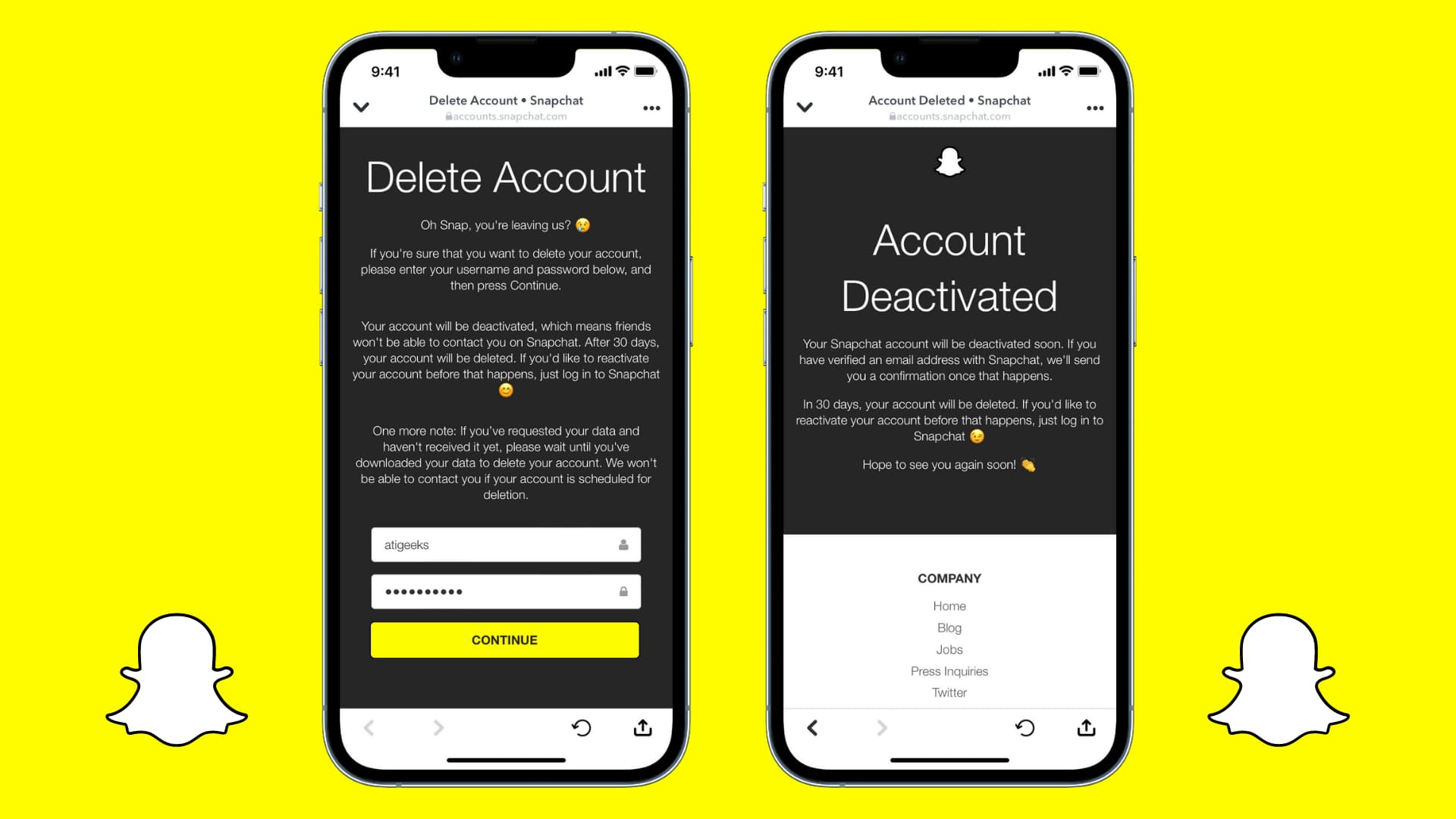 How to Temporarily Disable Your Snapchat Account? 1