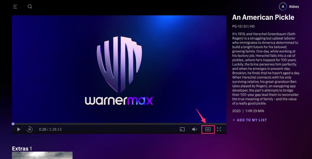 How to Enable Subtitles on HBO Max? 1