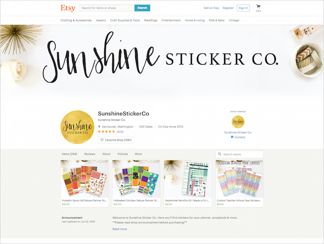 How to Create a Successful Etsy Shop Website? 1