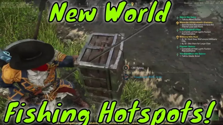How to Find Fishing Hotspots in New World? 3