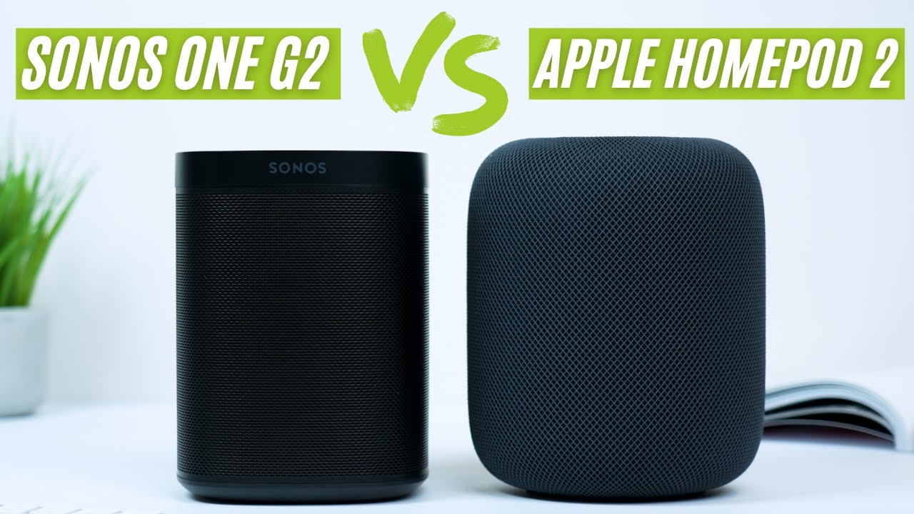 Comparison of HomePod Mini and Sonos One Gen 2 Speakers 1