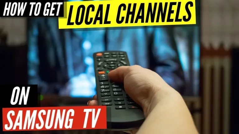 How to Get Local Channels on Samsung Smart TV? 7