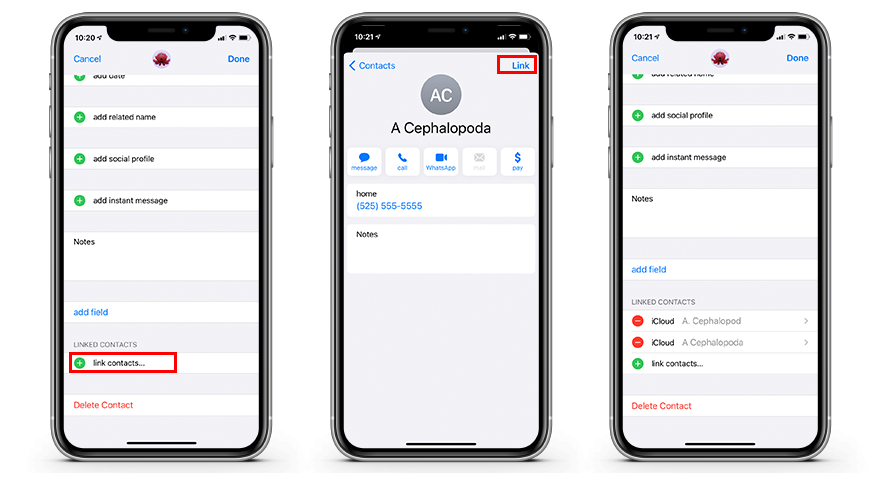 How to Merge Contacts On iPhone? 2 How to Merge Contacts On iPhone? 1